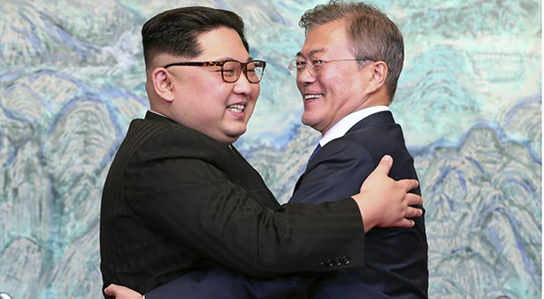 North and South Korean leaders 